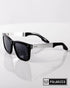 ANVIL METAL POLARIZED SUNGLASSES - BLACK/GREY